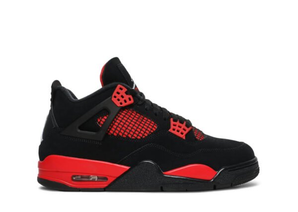 Air Jordan 4 Retro Red Thunder Iconic Style Footwear - Image 2