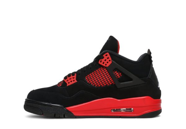 Air Jordan 4 Retro Red Thunder Iconic Style Footwear - Image 3