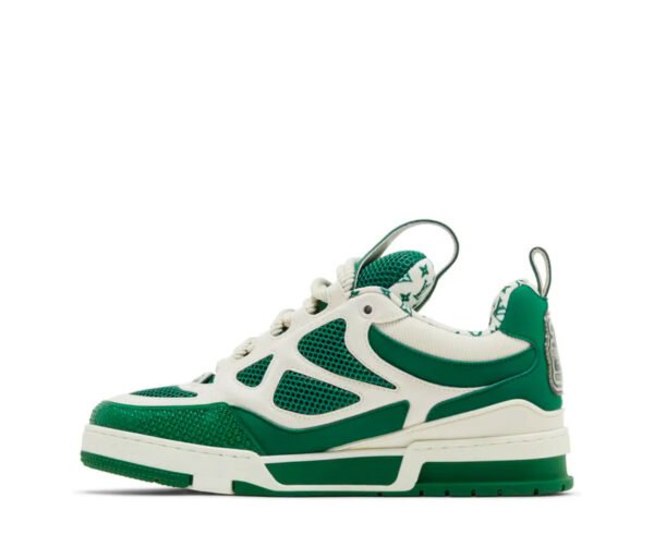 Louis Vuitton LV Skate Sneaker Green White - Image 2