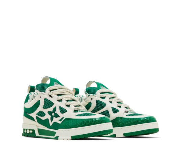 Louis Vuitton LV Skate Sneaker Green White - Image 4